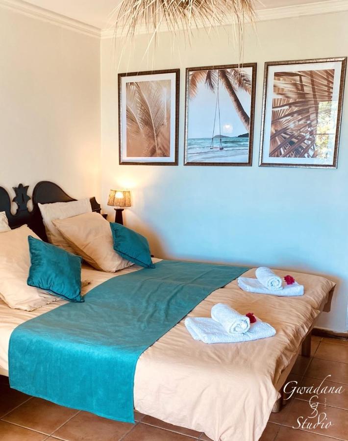 סנט-אן Acces Direct Plage, Vue Mer D'Exception, Les Gwada Studios, Village Vacances מראה חיצוני תמונה