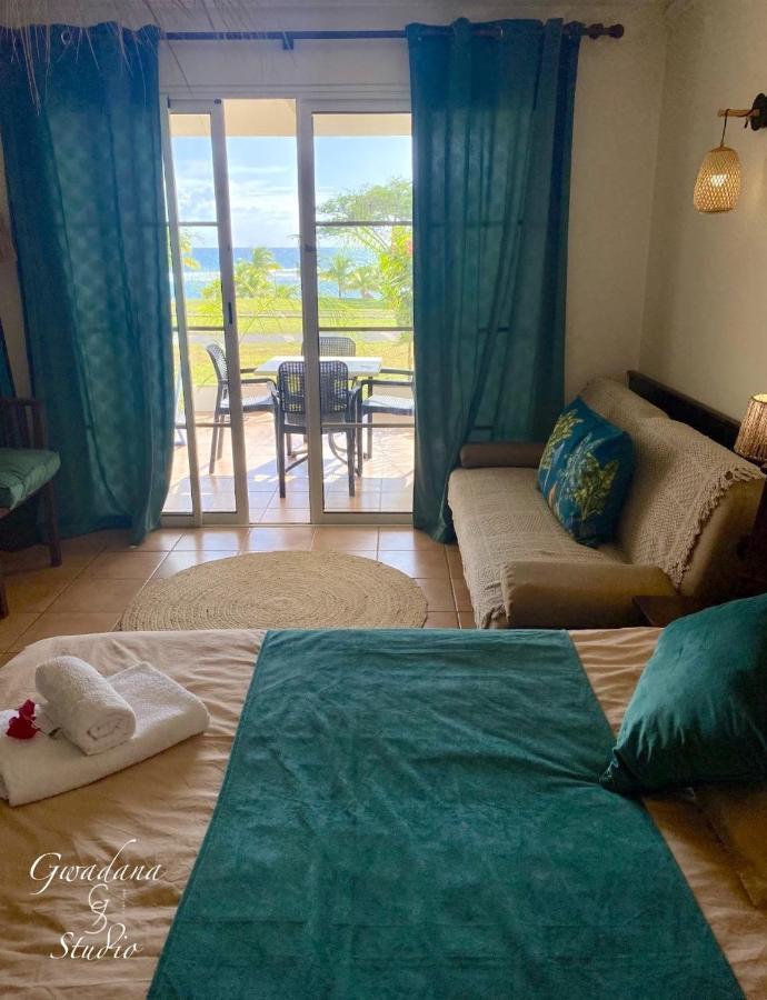 סנט-אן Acces Direct Plage, Vue Mer D'Exception, Les Gwada Studios, Village Vacances מראה חיצוני תמונה