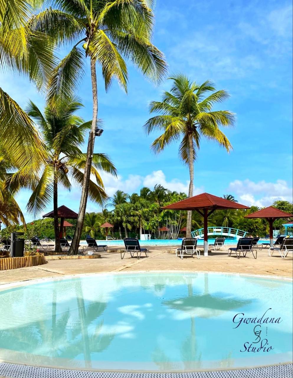 סנט-אן Acces Direct Plage, Vue Mer D'Exception, Les Gwada Studios, Village Vacances מראה חיצוני תמונה